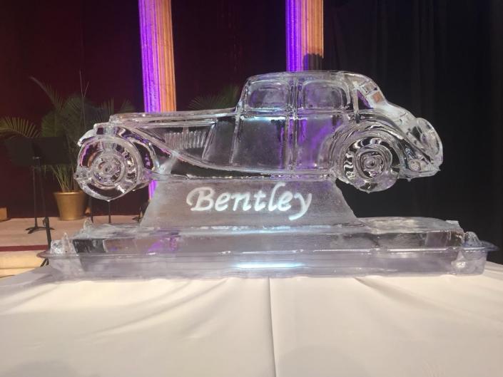Bentley Ice Sculpture