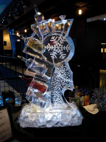 Bottle Rack Ice Bar