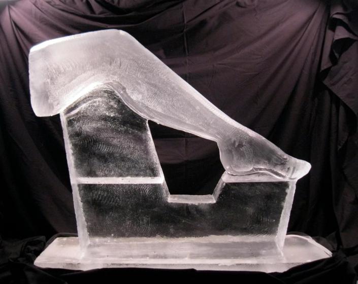 The Leg Ice Luge