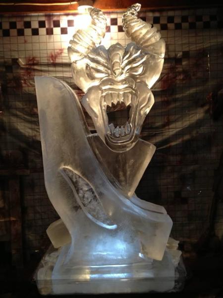 Halloween Demon Ice Luge