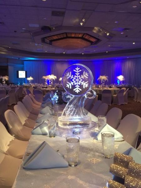 Winter Wonderland- Snowflake Centerpiece